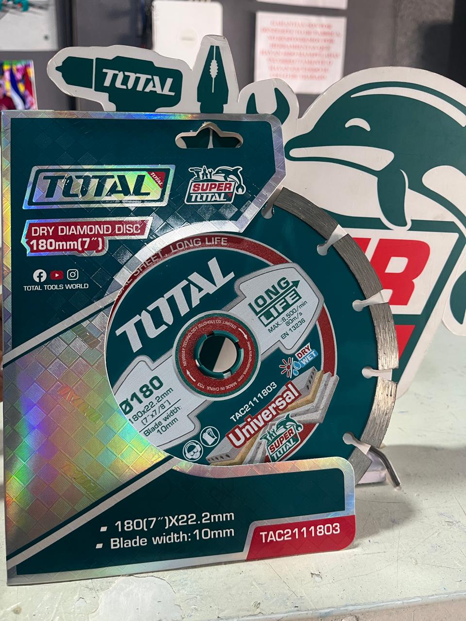 DISCO PARA CONCRETO DE 7 TOTAL SEGMENTADO TAC2111803